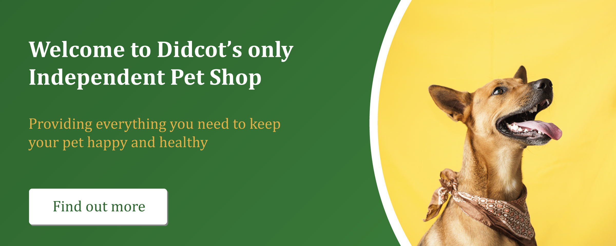 Didcot Pet Store | Our online store