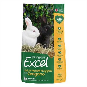 Burgess excel oregano adult rabbit food 1.5kg
