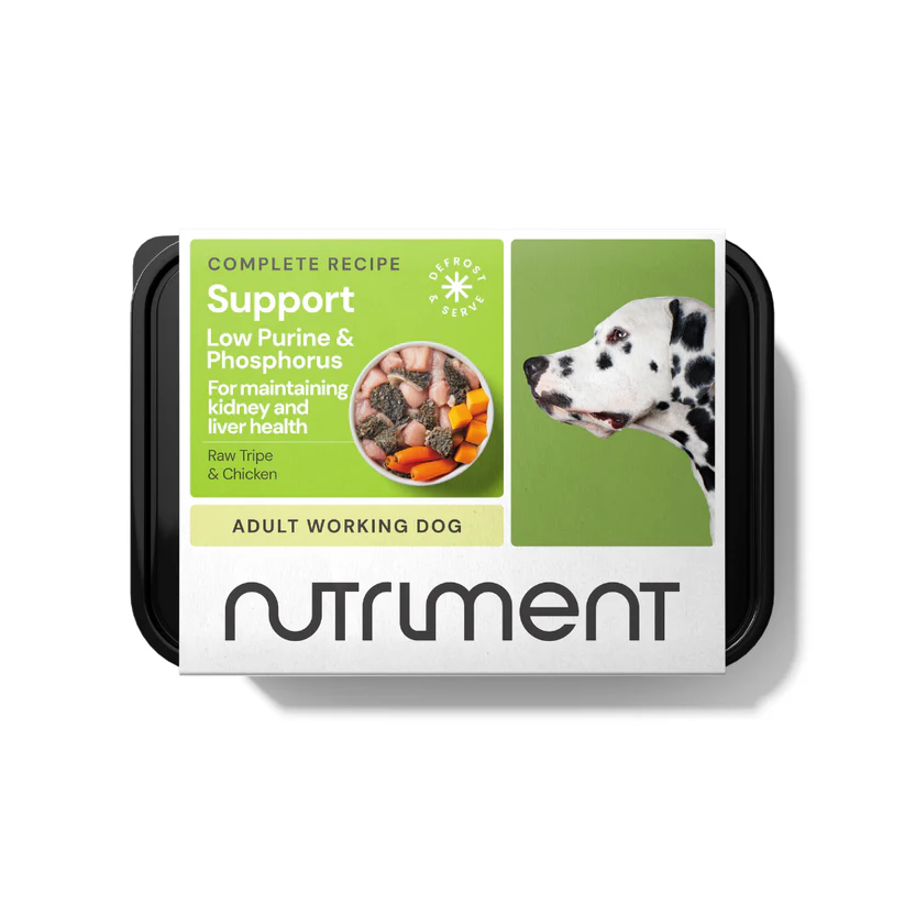 Nutriment support low purine and phosphorous