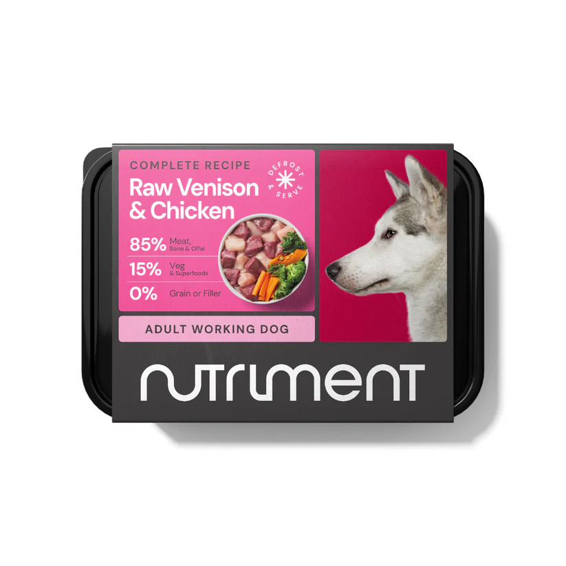 Nutriment Raw venison and chicken