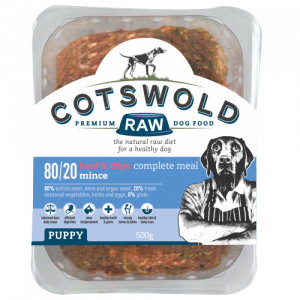 Cotswold Raw 80/20 Beef and Tripe puppy