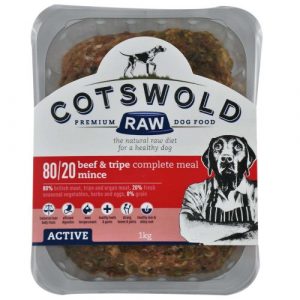 Cotswold Raw 80/20 Active Beef and Tripe