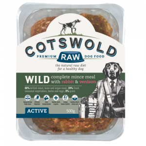 Cotswold Raw 80/20 Rabbit and venison 500g