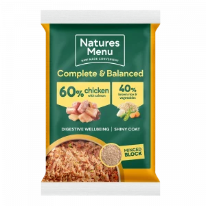 Natures Menu 60/40 chicken salmon block