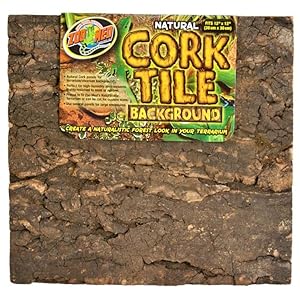 zoo med cork tile background 46cmx46cm