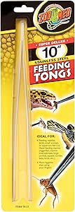 zoo med steel feeding tongs