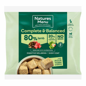 Natures Menu 80/20 lamb and veg