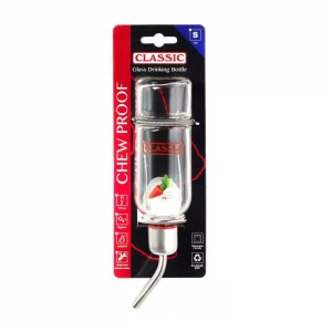 Classic glass drinking bottle s