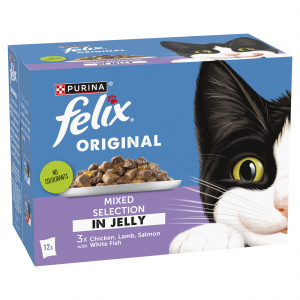 Felix Cat Pouch Original Mixed In jelly